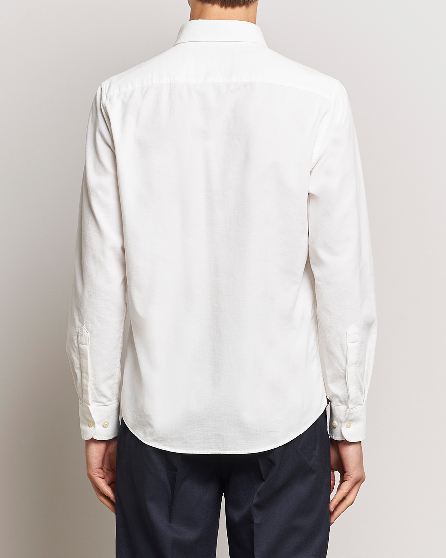 Men | Shirts | Morris | Douglas Corduroy Shirt Off White