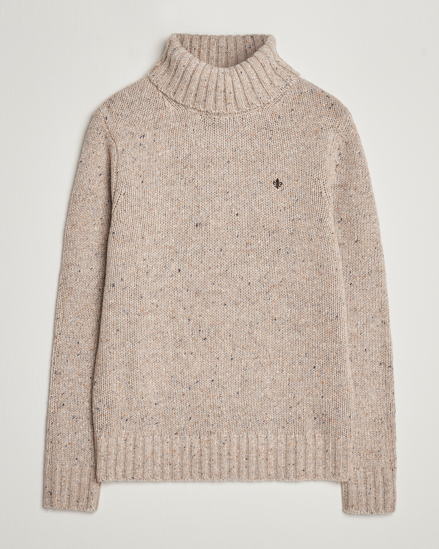 Men | Sweaters & Knitwear | Morris | Graham Knitted Rollneck Off White