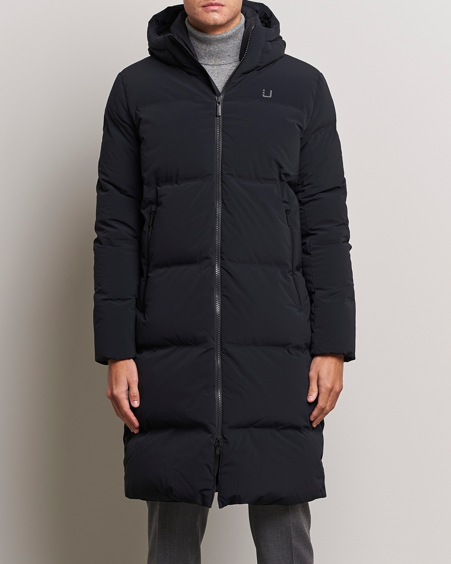 Men | Coats & Jackets | UBR | Tycoon Padded Long Coat Black