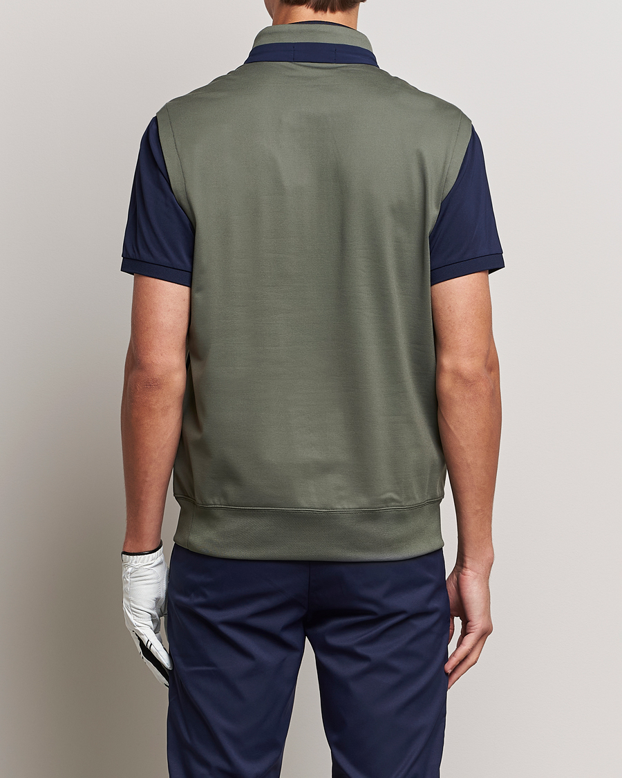Men | Coats & Jackets | RLX Ralph Lauren | Luxury Performance Vest Fossil Green
