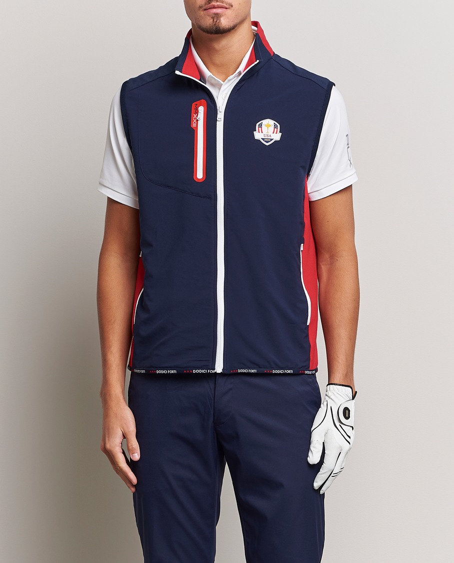 Men | Coats & Jackets | RLX Ralph Lauren | Ryder Cup Terry Vest French Navy