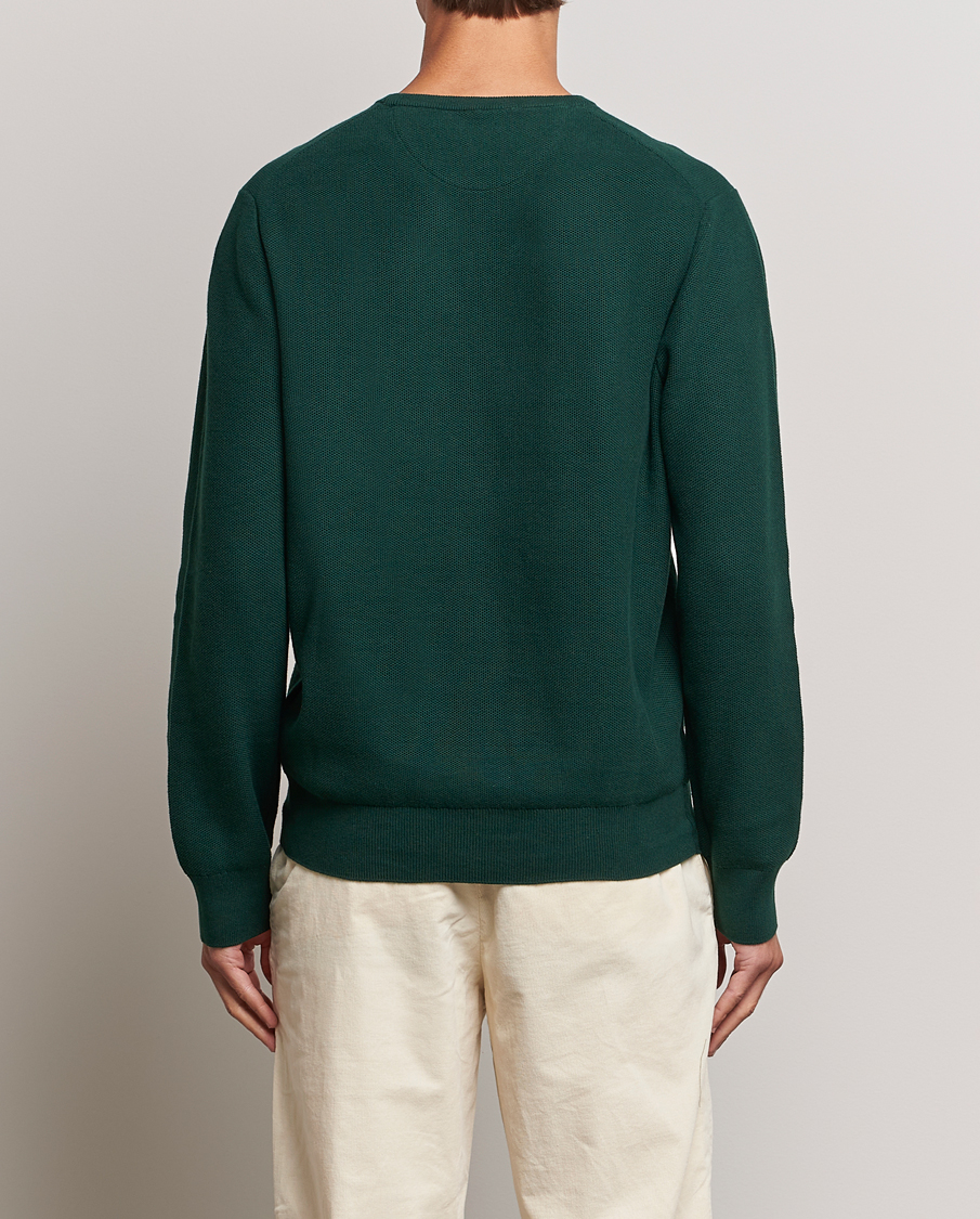 Men | Sweaters & Knitwear | Polo Ralph Lauren | Textured Crew Neck Sweater Hunt Club Green