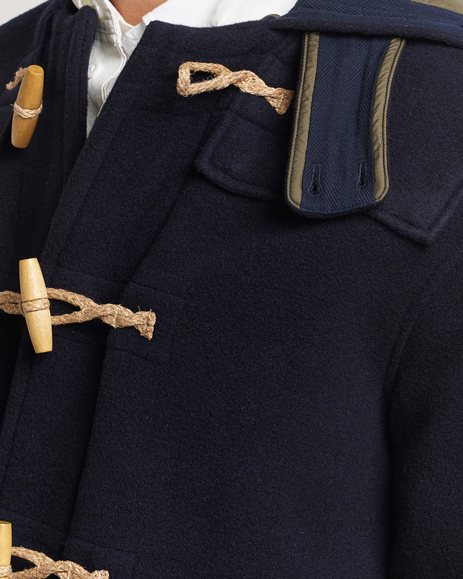Men | Coats & Jackets | Polo Ralph Lauren | Wool Doublefaced Duffle Coat Navy