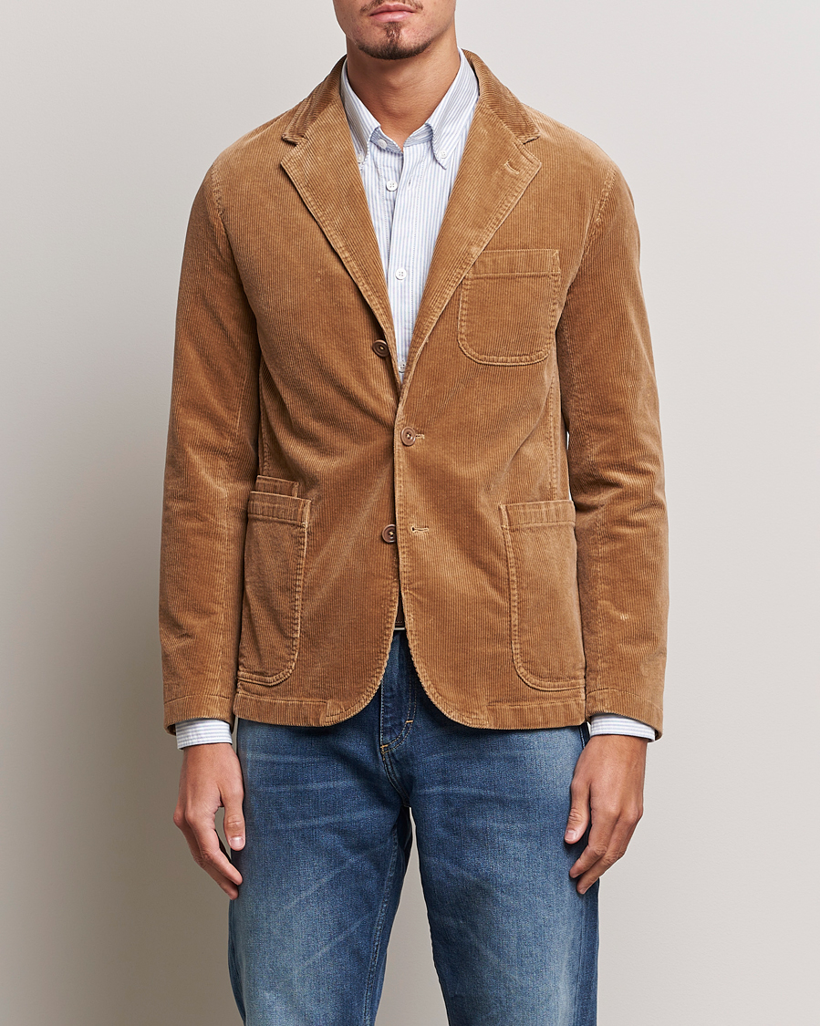 Men | Blazers | Polo Ralph Lauren | Corduroy Stretch Blazer Rustic Tan