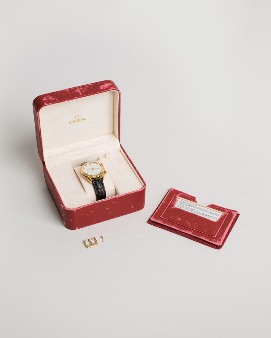 Men | Omega Pre-Owned Speedmaster Date 18K 3611.20.29 Steel White | Omega Pre-Owned | Speedmaster Date 18K 3611.20.29 Steel White