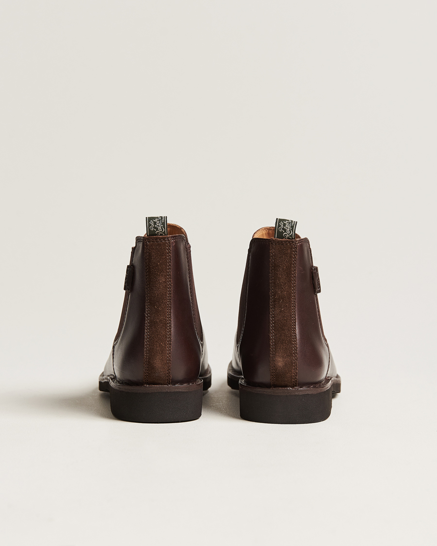 Men | Polo Ralph Lauren Talan Chelsea Boot Dark Brown Calf | Polo Ralph Lauren | Talan Chelsea Boot Dark Brown Calf