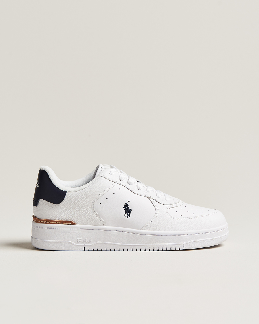 Men | Sneakers | Polo Ralph Lauren | Masters Court Sneakers White/Navy