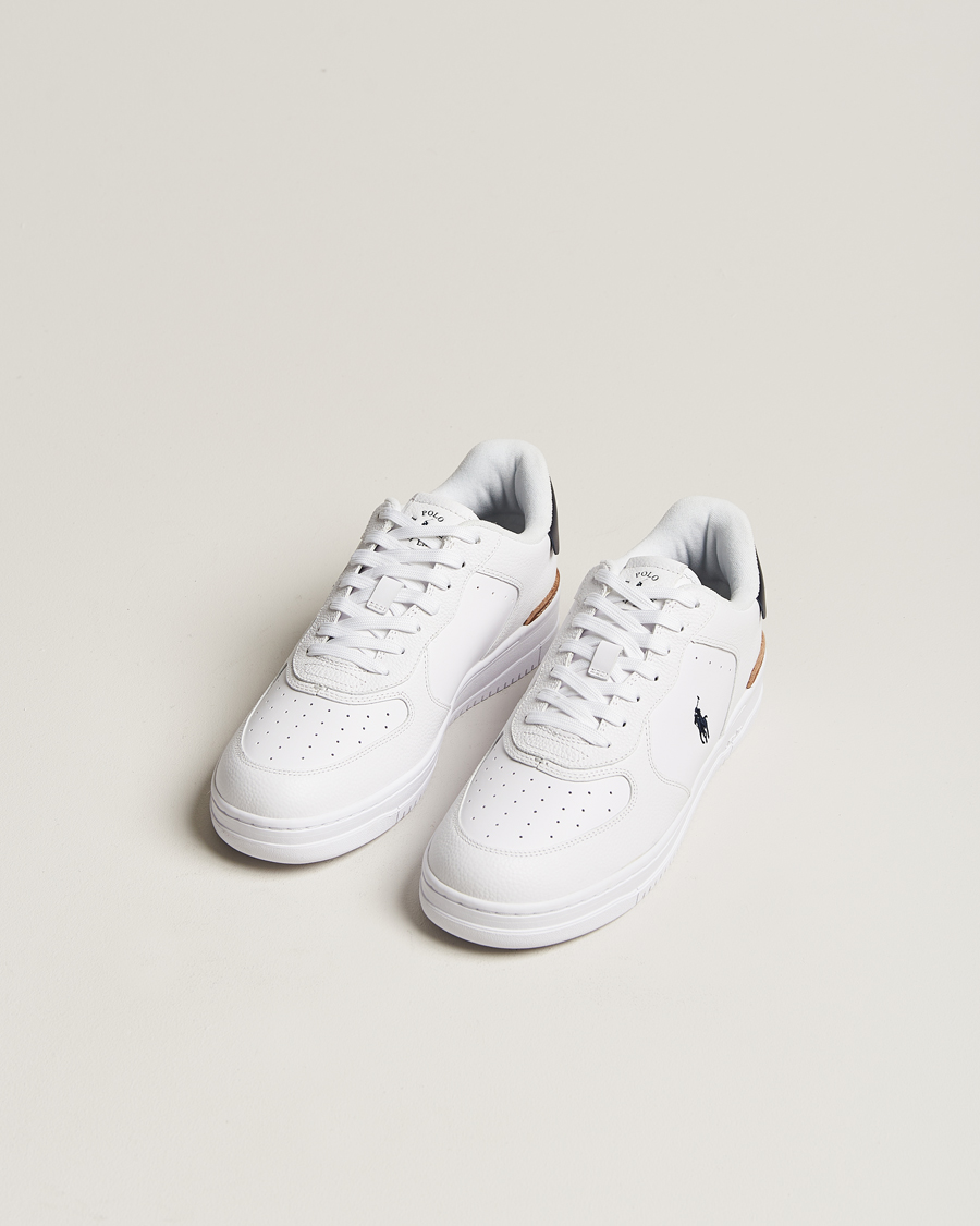 Men | Sneakers | Polo Ralph Lauren | Masters Court Sneakers White/Navy
