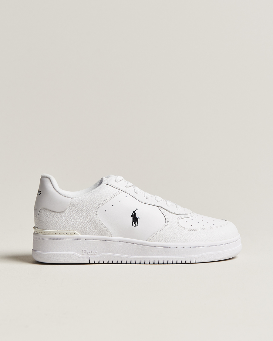 Men | Sneakers | Polo Ralph Lauren | Masters Court Sneaker White/Black