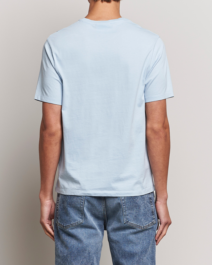 Men | T-Shirts | Maison Kitsuné | Chillax Fox T-Shirt Sky Blue