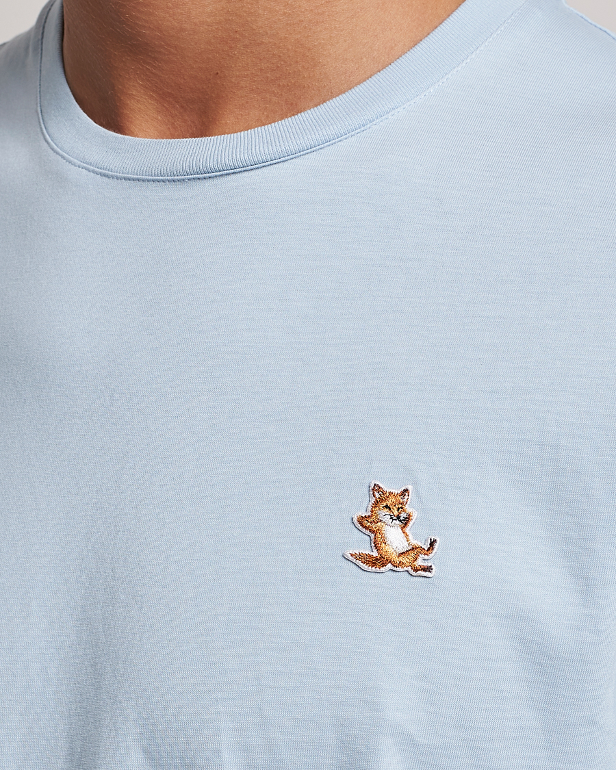Men | T-Shirts | Maison Kitsuné | Chillax Fox T-Shirt Sky Blue