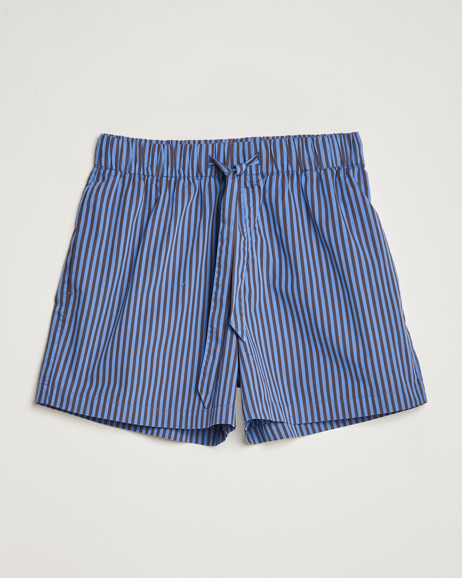 Men | Pyjamas & Robes | Tekla | Poplin Pyjama Shorts Verneuil Stripes