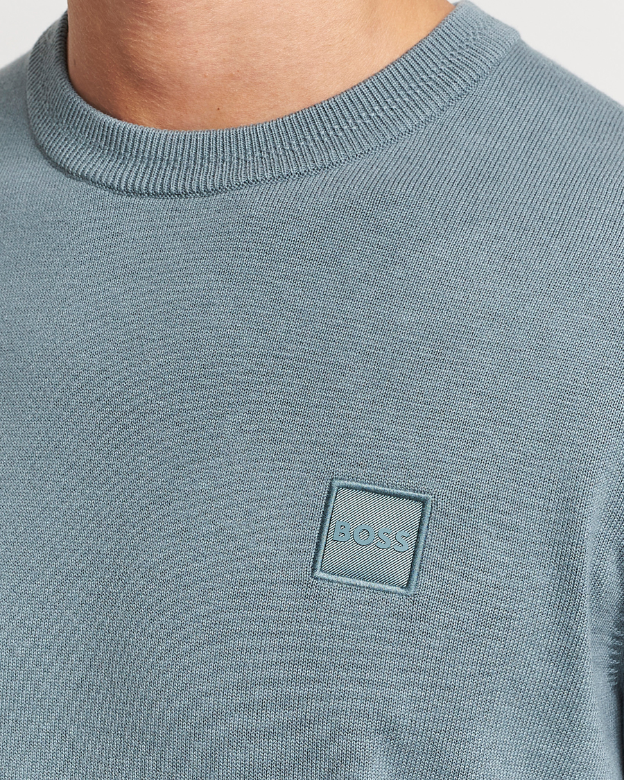 Men | Sweaters & Knitwear | BOSS ORANGE | Kanovano Knitted Sweater Open Green