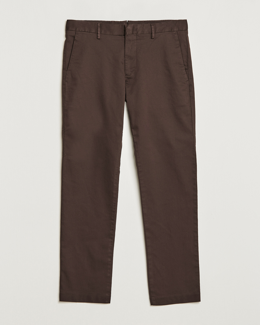 Men | Trousers | NN07 | Theo Regular Fit Chinos Demitasse Brown