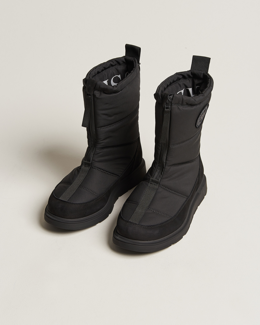 Men | Canada Goose Crofton Fold Down Puffer Boot Black | Canada Goose | Crofton Fold Down Puffer Boot Black