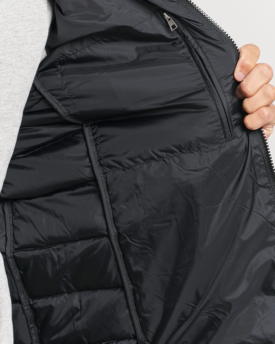 Men | Coats & Jackets | GANT | Light Down Hooded Jacket Black