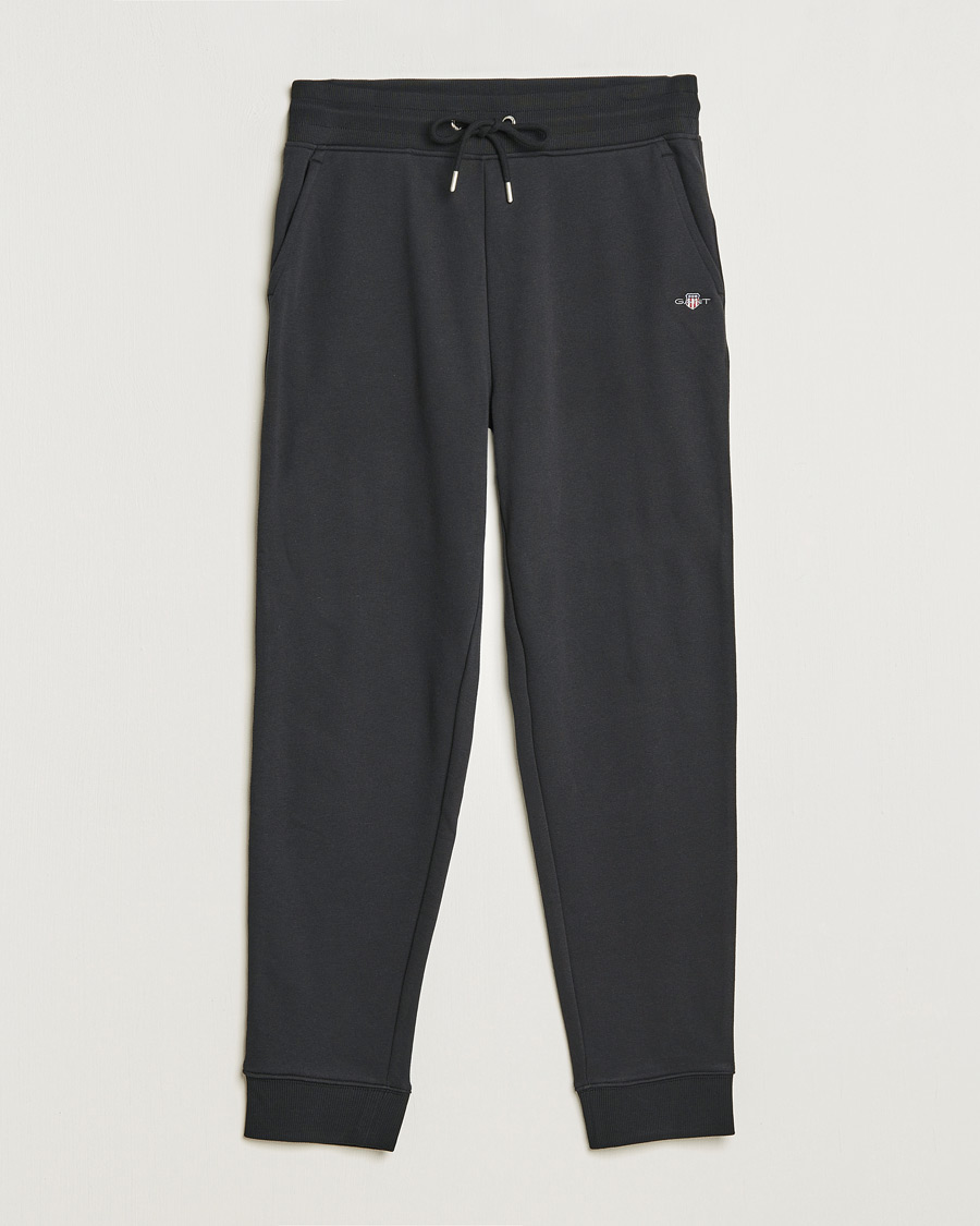 Men | Trousers | GANT | Original Sweatpant Black