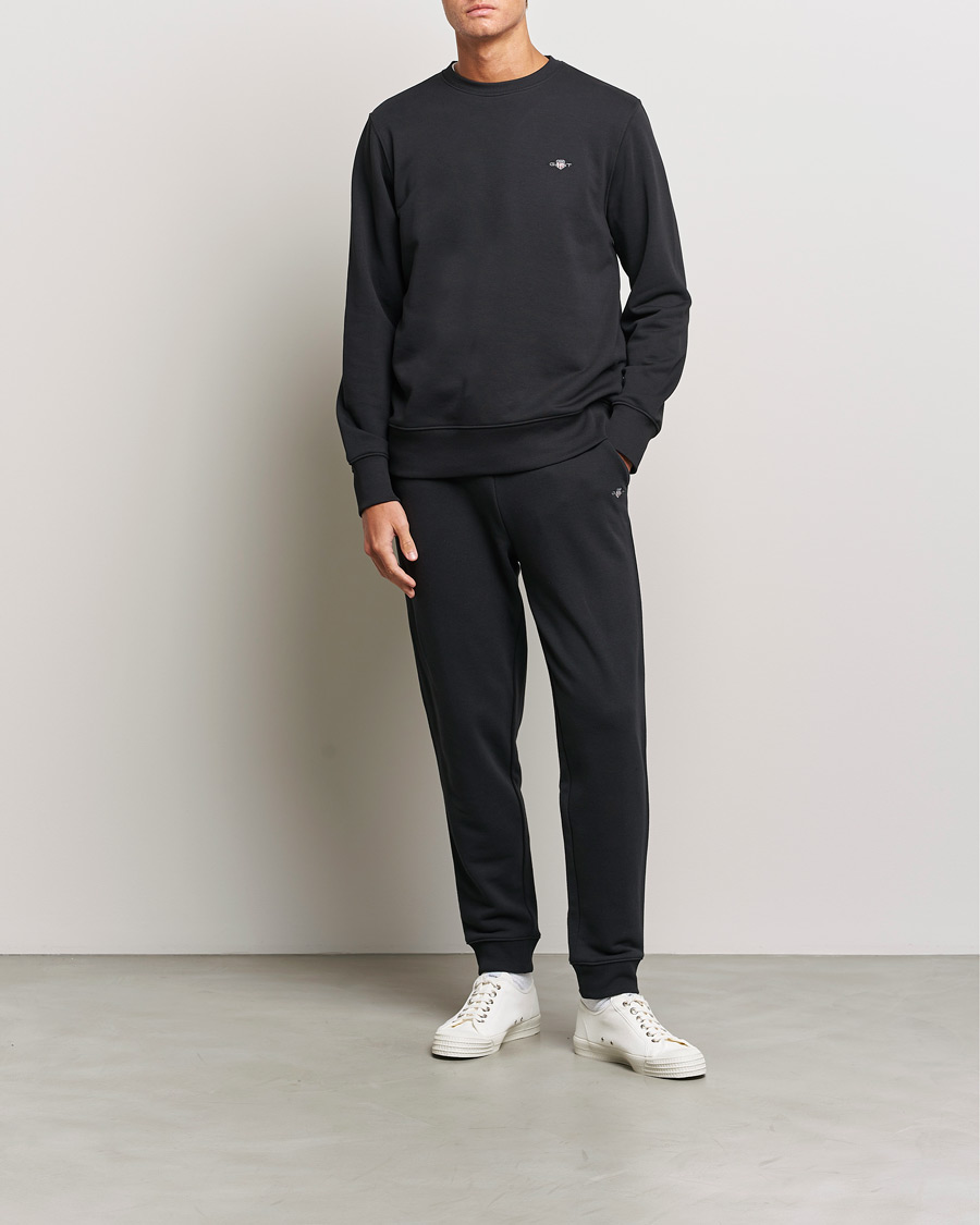 Men | Trousers | GANT | Original Sweatpant Black