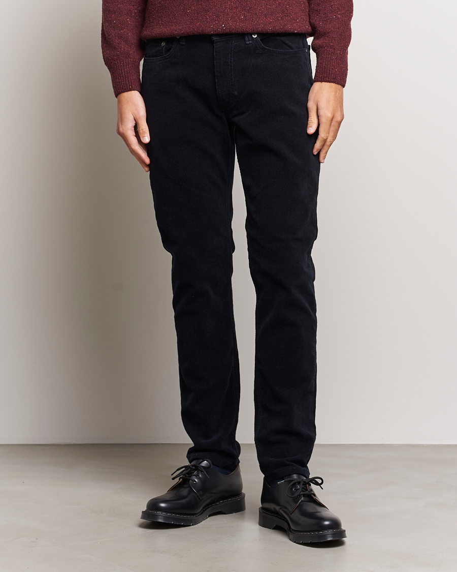 Men | Trousers | Gant | Cord 5-Pocket Jeans Evening Blue