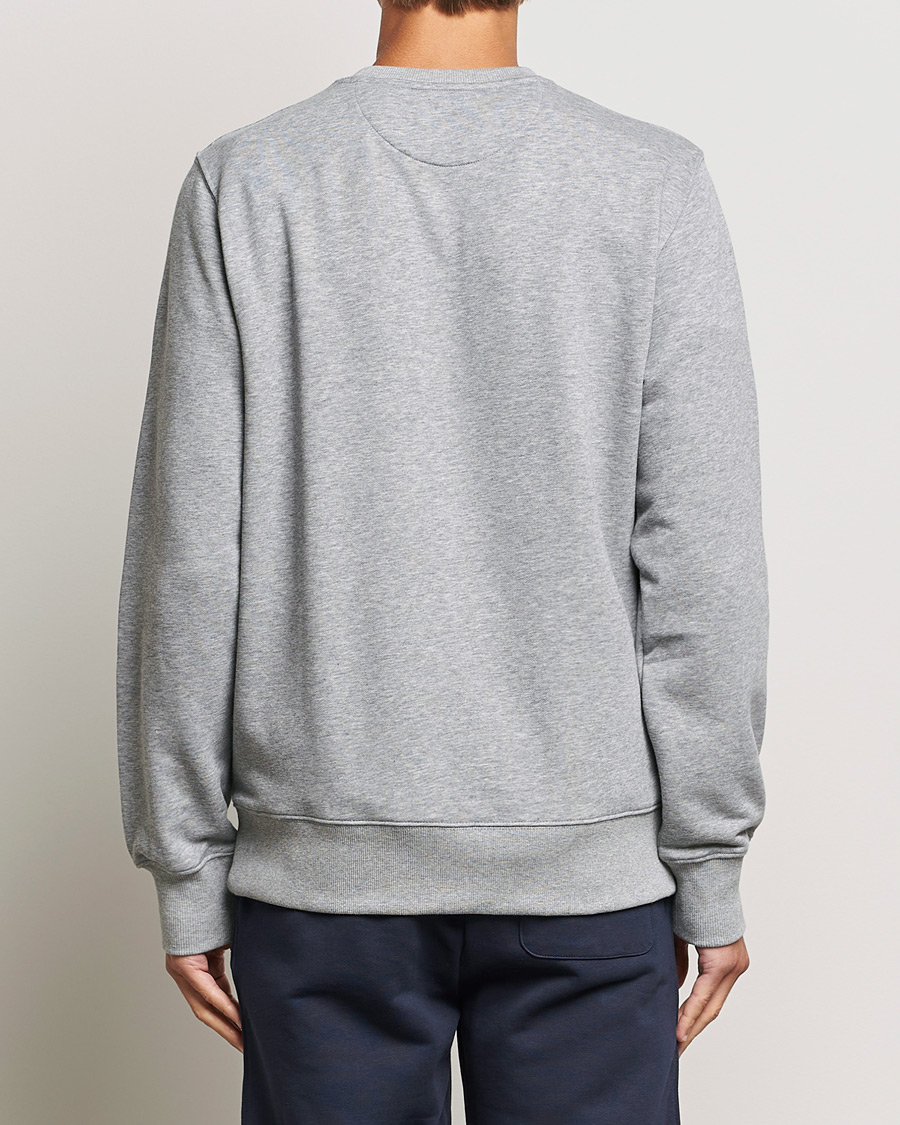 Men | Sweaters & Knitwear | GANT | Original Crew Neck Sweatshirt Grey Melange