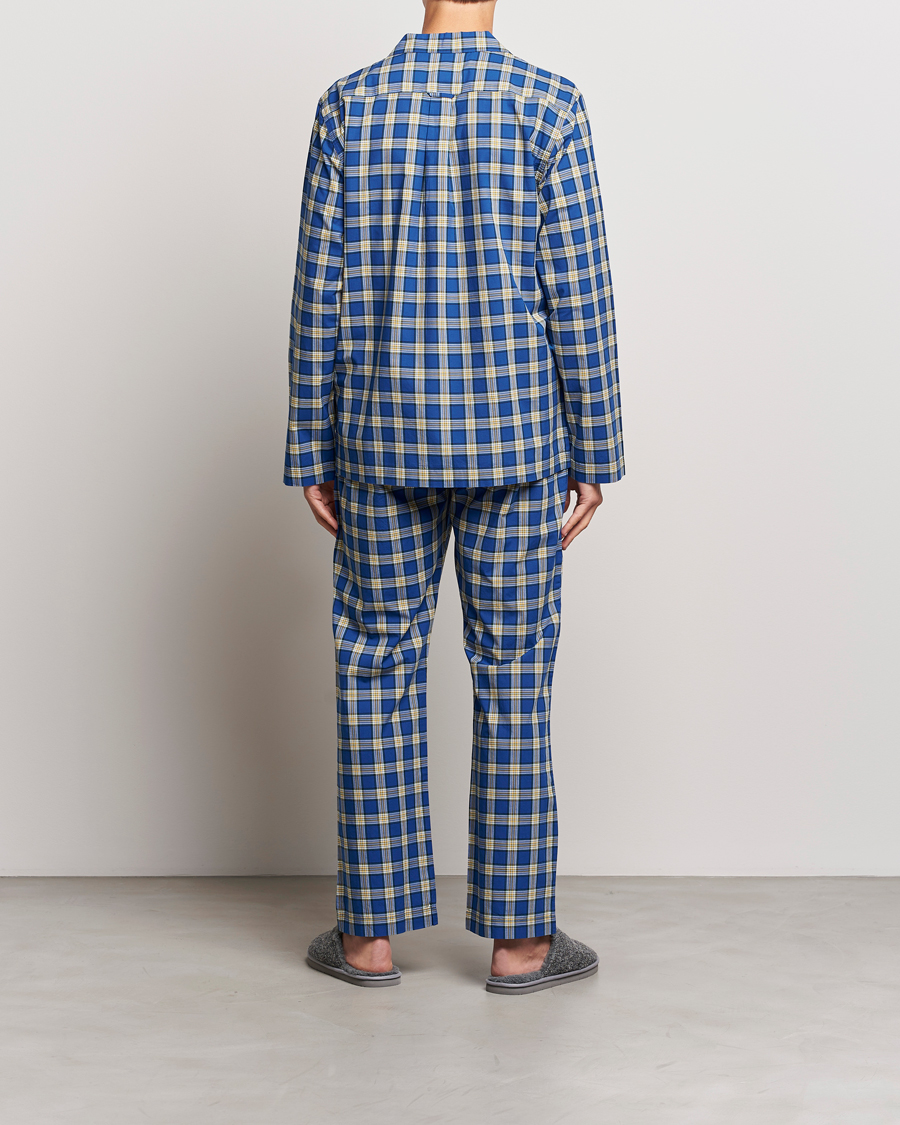 Men | Pyjamas & Robes | Gant | Checked Pyjama Set College Blue