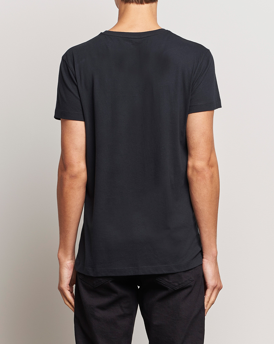 Men | T-Shirts | GANT | 2-Pack Crew Neck T-Shirt Black