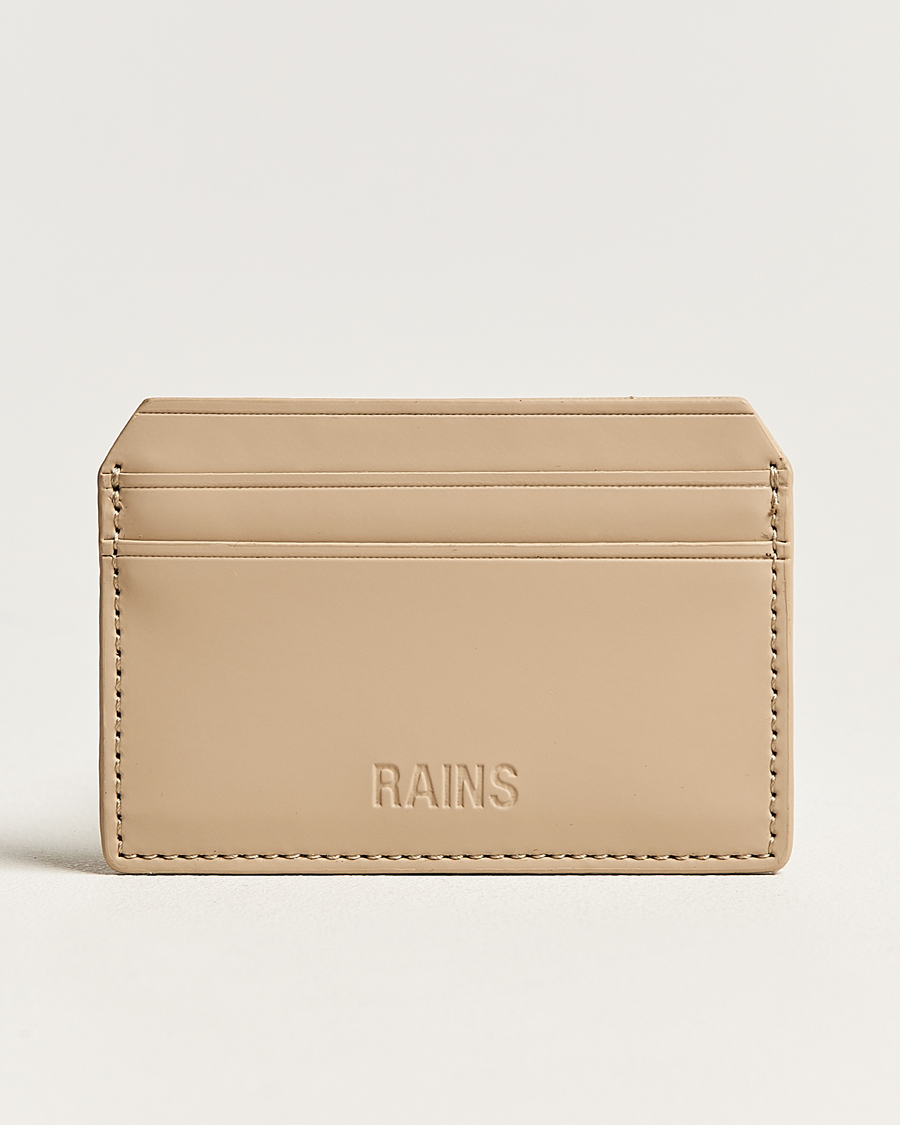 Men | RAINS Card Holder Sand | RAINS | Card Holder Sand