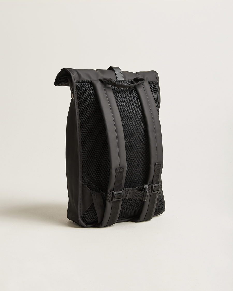 Men | Bags | RAINS | Rolltop Rucksack Black
