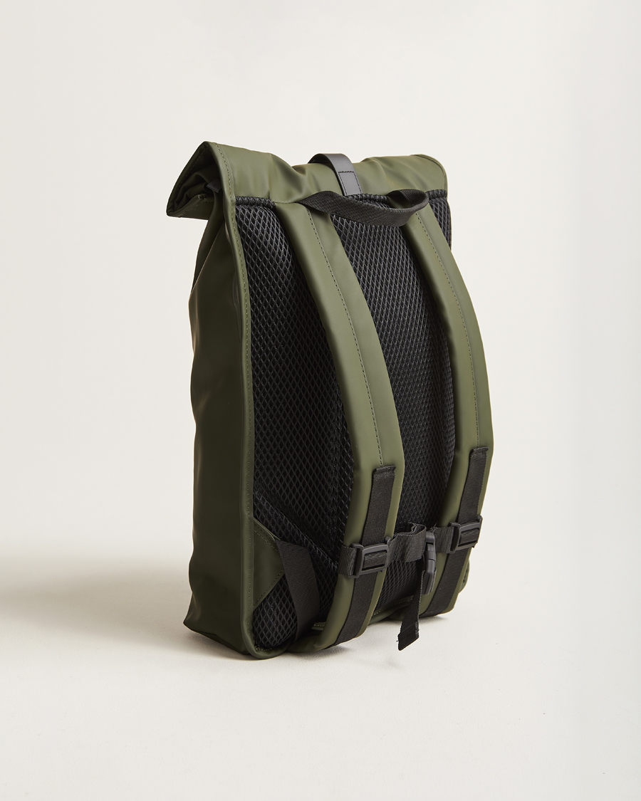 Men | Bags | RAINS | Rolltop Rucksack Green