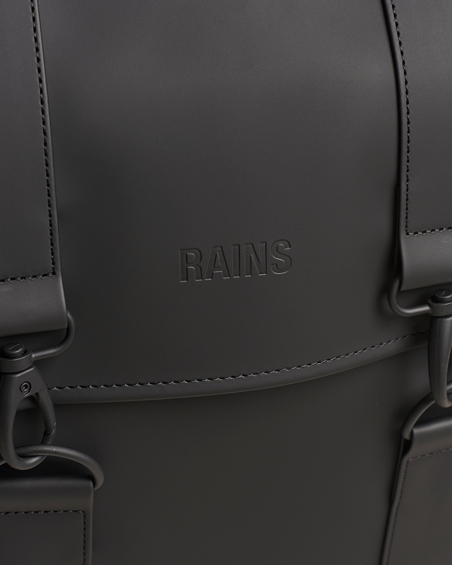 Men | Bags | RAINS | Messenger Bag Black