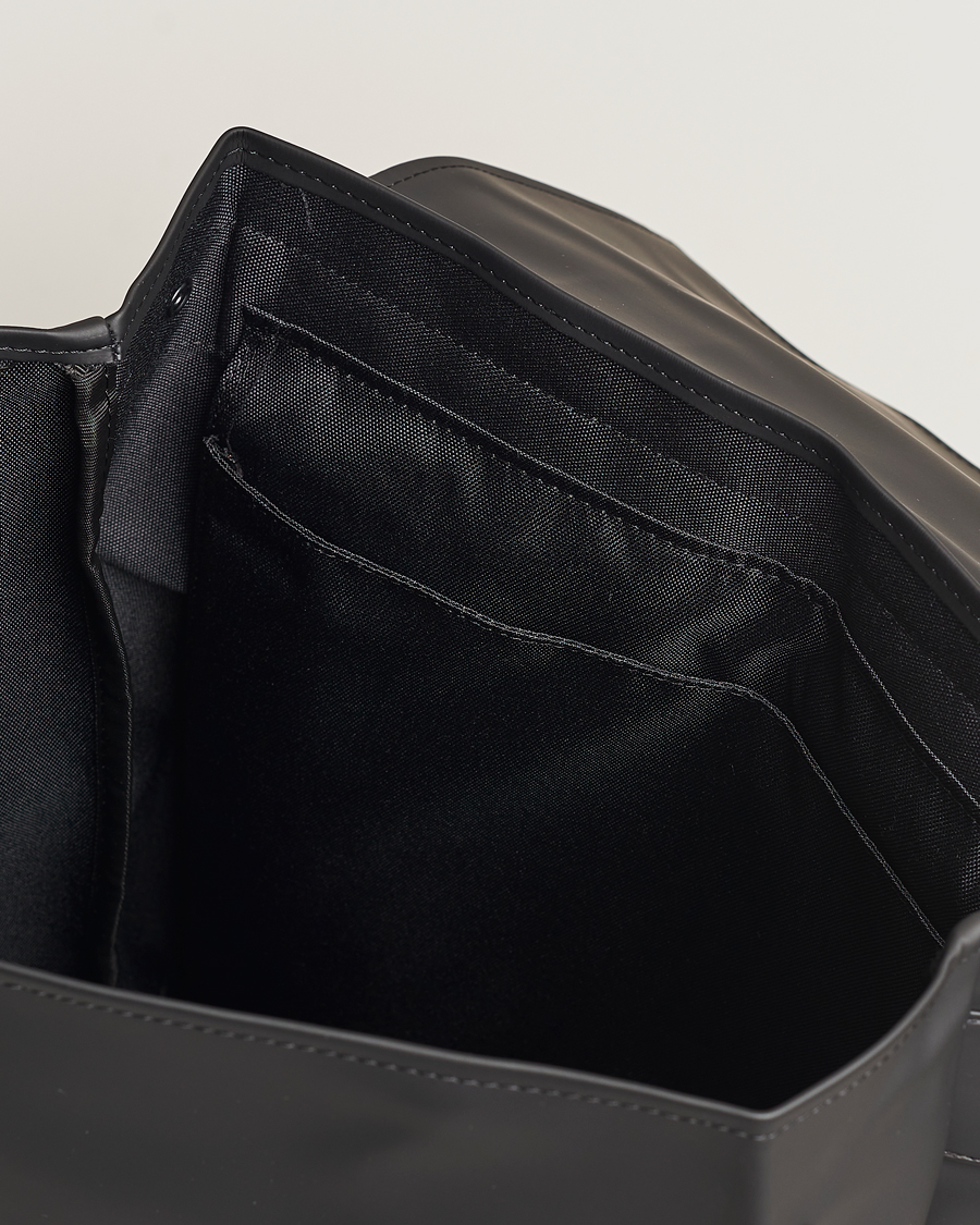 Men | Bags | RAINS | Messenger Bag Black