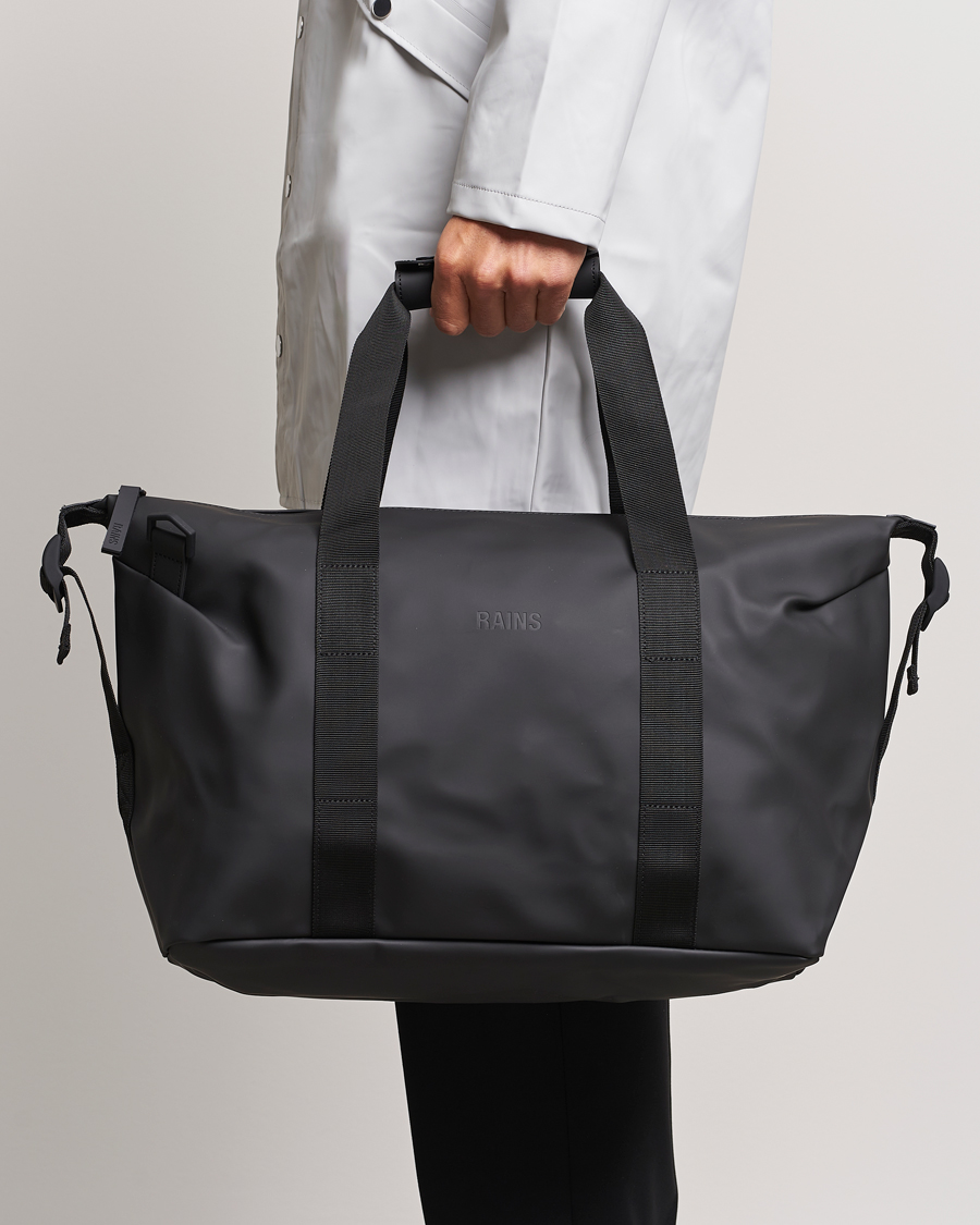 Men | Bags | RAINS | Hilo Small Weekendbag Black