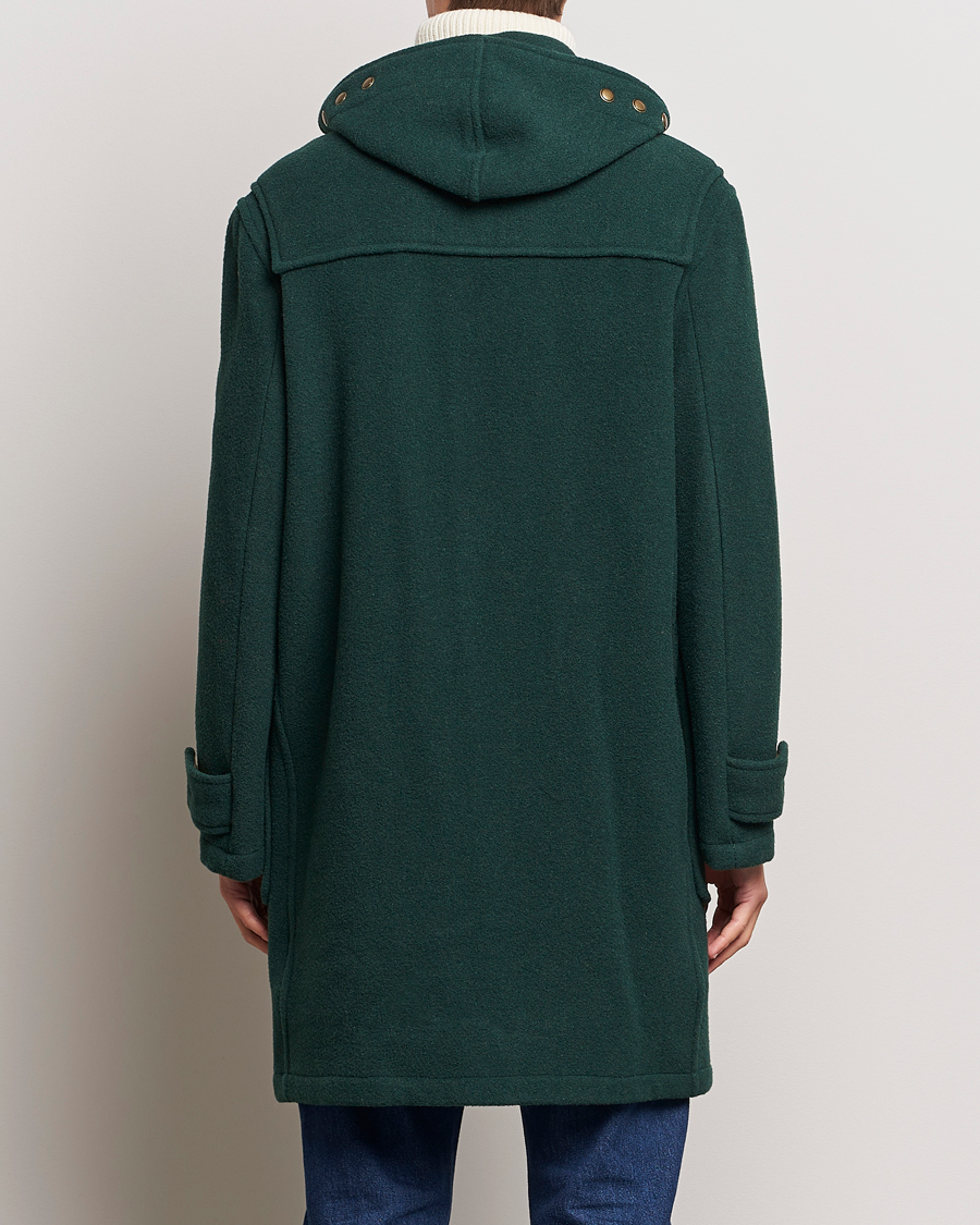 Men | Coats & Jackets | Gloverall | 575 Monty Original Duffle Coat Pine Green