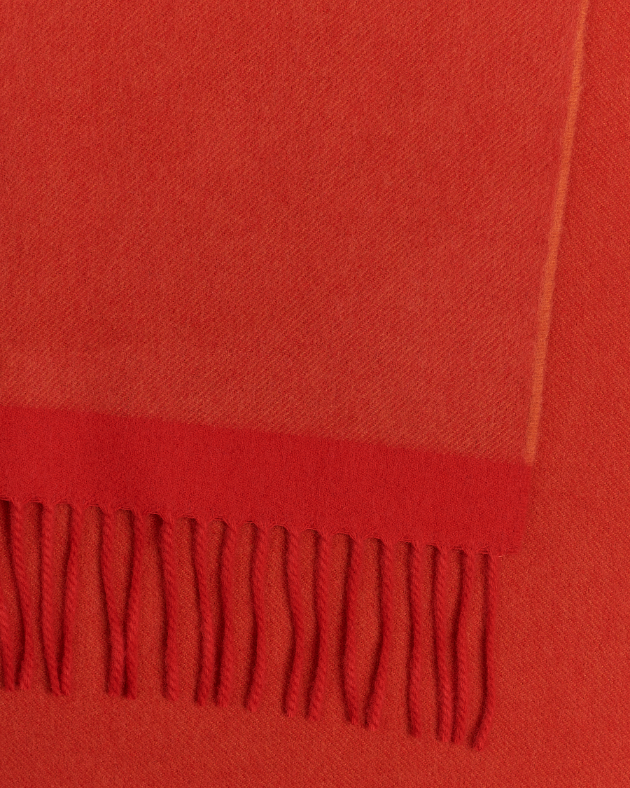 Men | Begg & Co Solid Board Wool/Cashmere Scarf Berry Military | Begg & Co | Solid Board Wool/Cashmere Scarf Berry Military