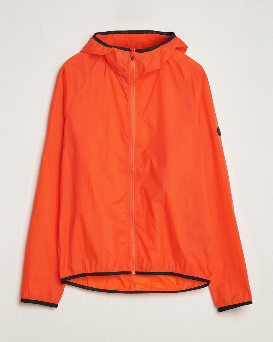 Men | Coats & Jackets | District Vision | Ultralight Packable DWR Wind Jacket Tangerine