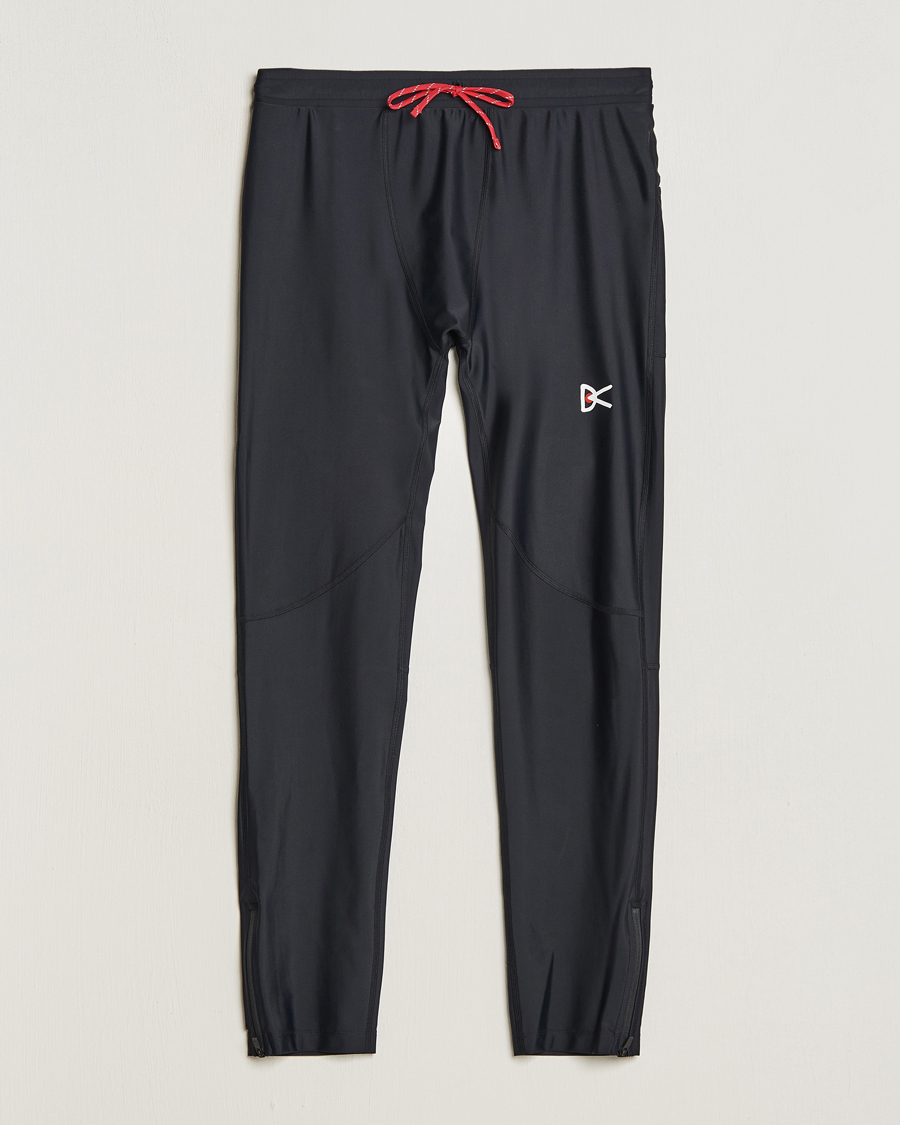 Men | Trousers | District Vision | Recycled Pocketed Tights Black