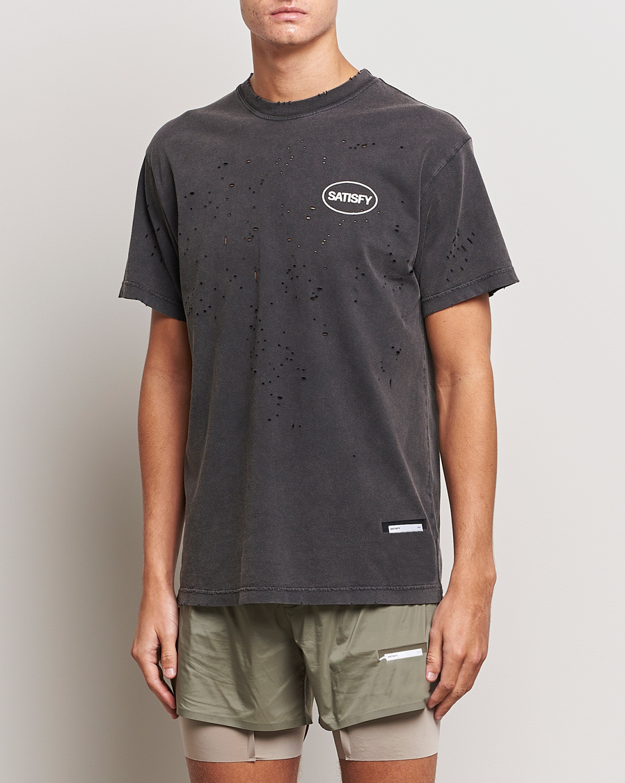 Men | T-Shirts | Satisfy | MothTech T-Shirt Aged Black