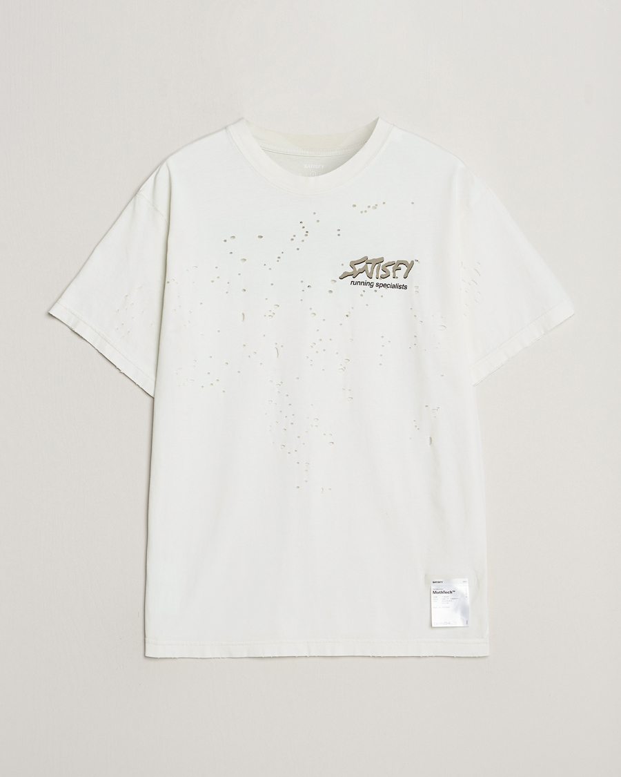 Men | T-Shirts | Satisfy | MothTech T-Shirt Off White