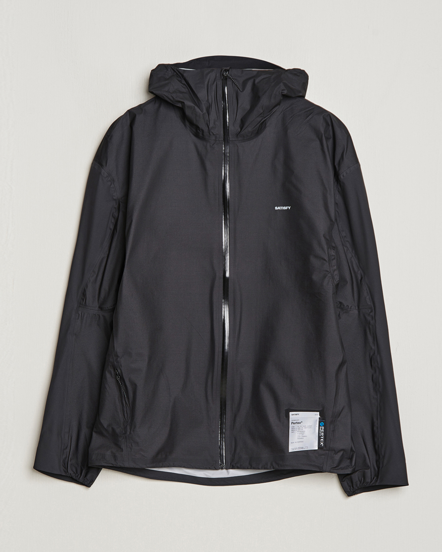 Men | Coats & Jackets | Satisfy | Pertex 3L Fly Rain Jacket Black