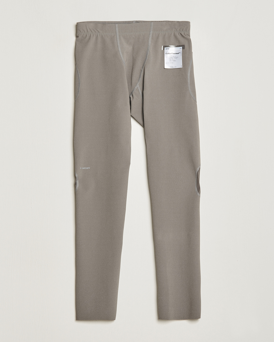 Men | Trousers | Satisfy | CoffeeThermal Tights Dark Natural