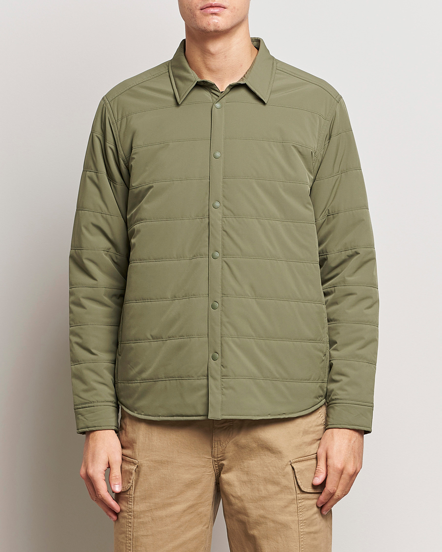 Men | Coats & Jackets | Snow Peak | Flexible Insulated Shirt Olive