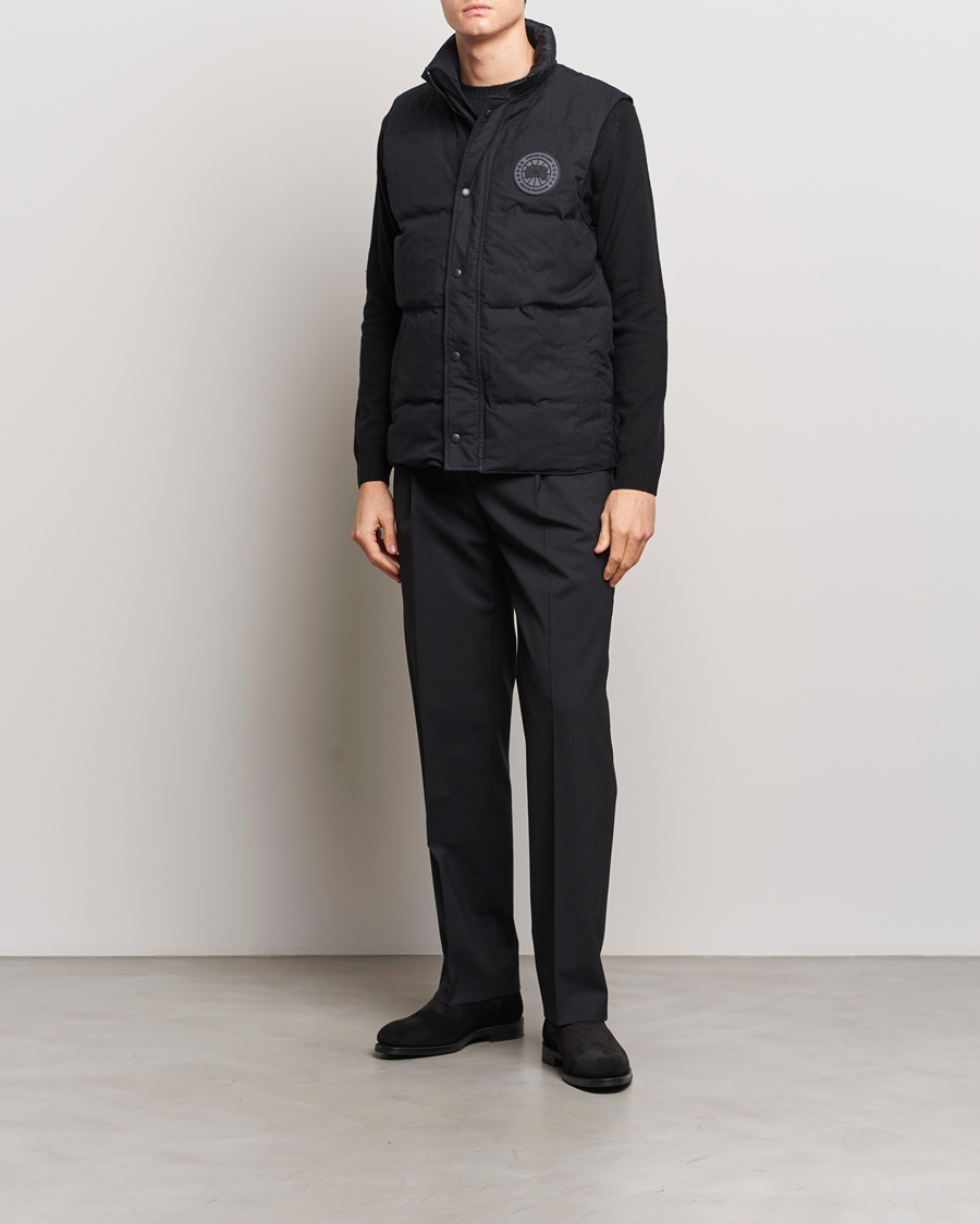 Men | Gilets | Canada Goose Black Label | Garson Vest Black