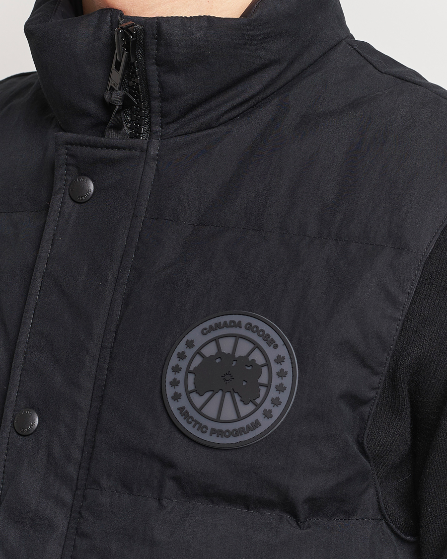Men | Gilets | Canada Goose Black Label | Garson Vest Black
