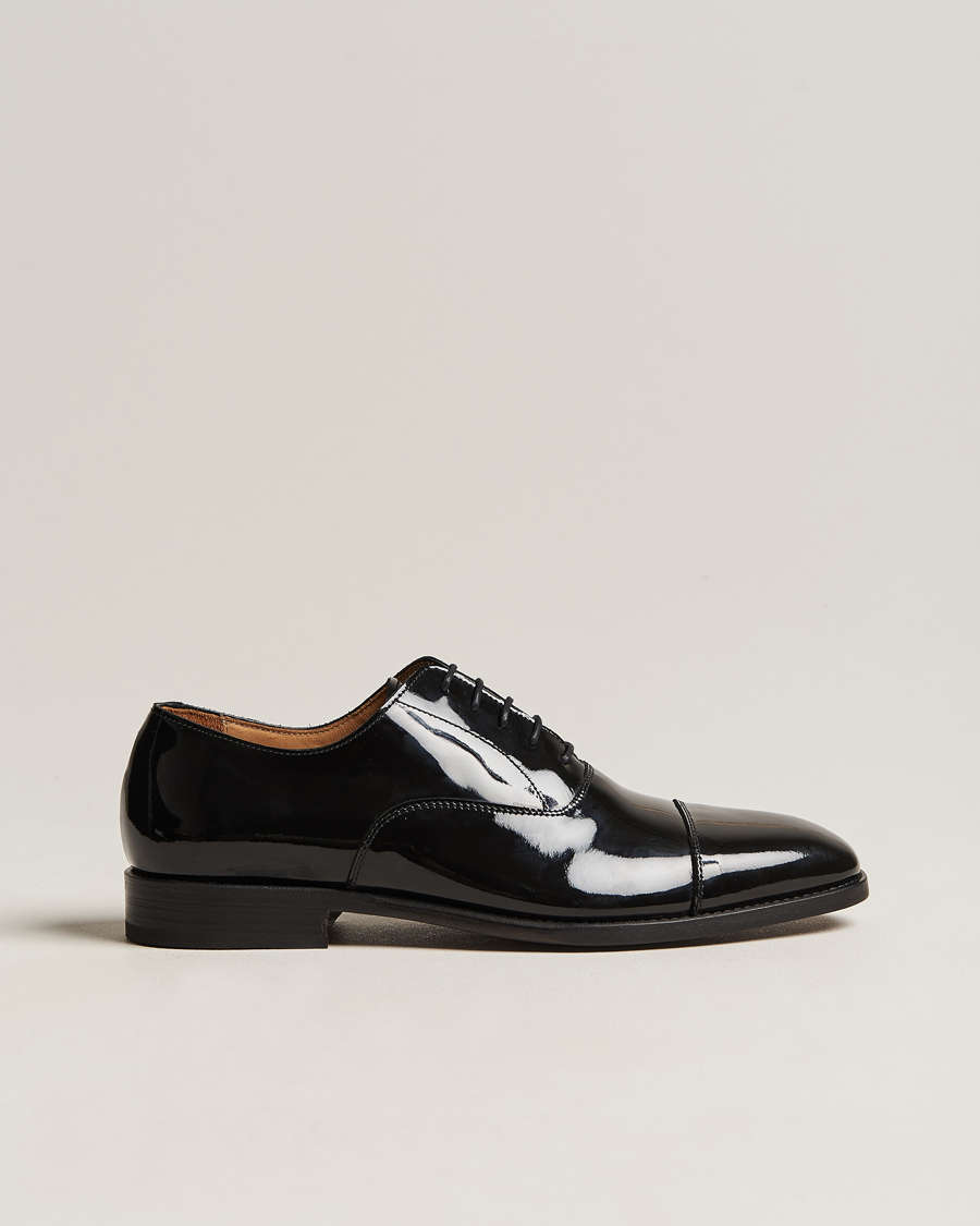 Men | Patent-Leather Shoes | Myrqvist | Vinterviken Oxford Black Patent