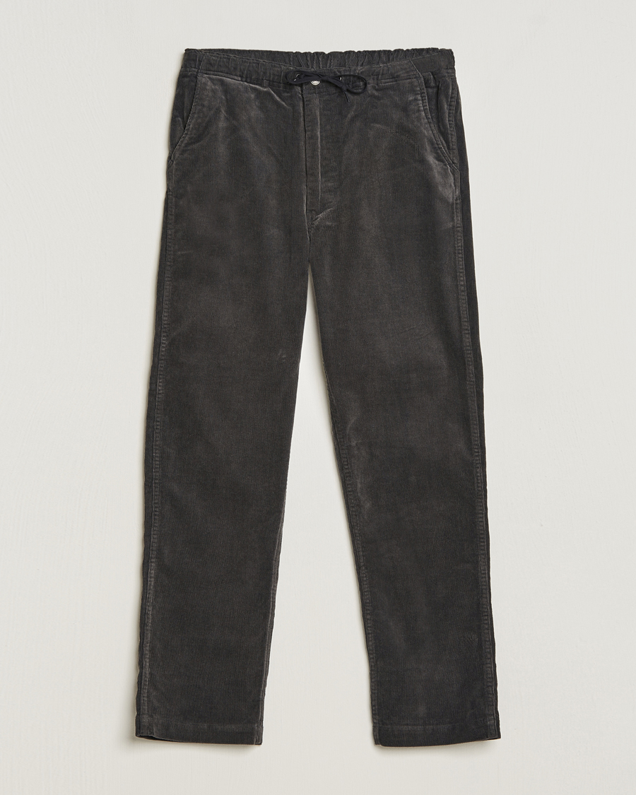 Men | Trousers | orSlow | New Yorker Pants Charcoal