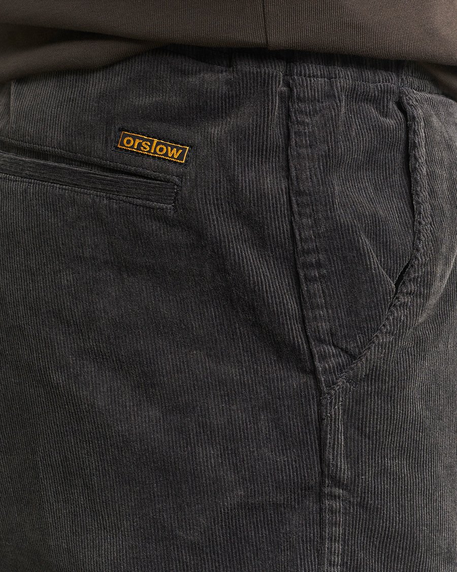 Men | Trousers | orSlow | New Yorker Pants Charcoal