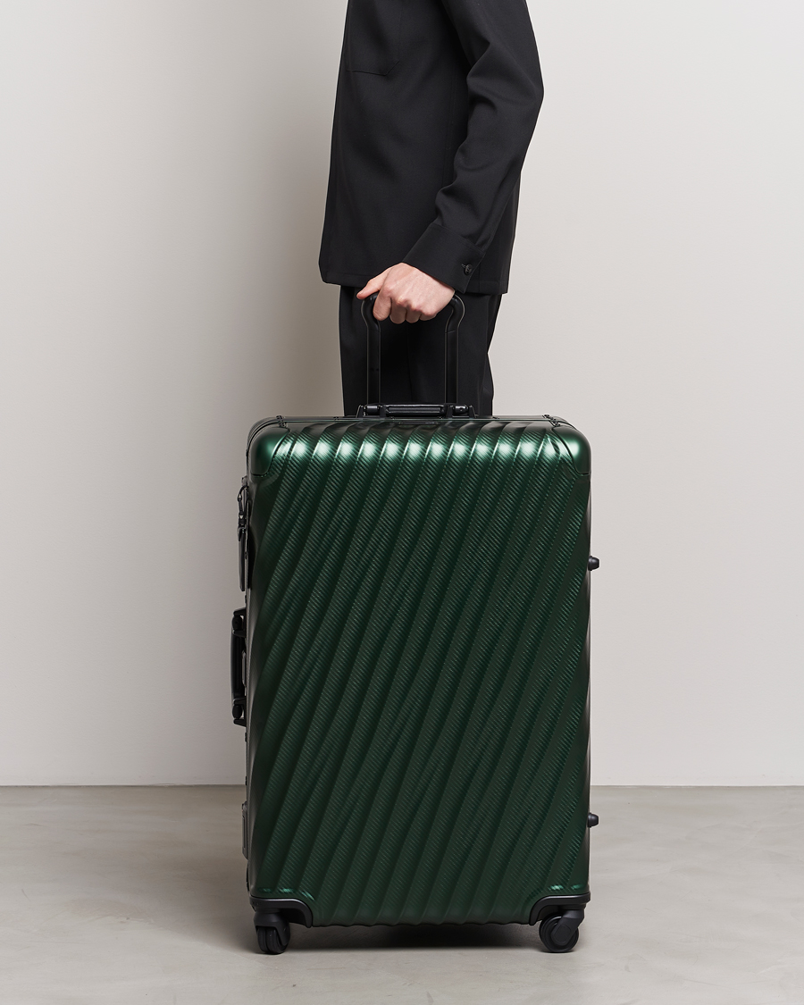 Men | TUMI Extended Trip Aluminum Packing Case Texture Green | TUMI | Extended Trip Aluminum Packing Case Texture Green