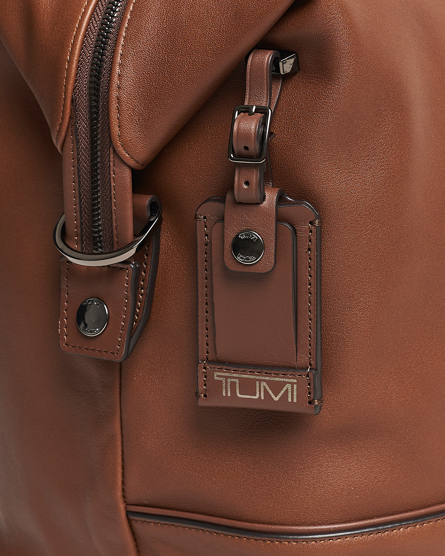 Men | Bags | TUMI | Harrison Nelson Leather Duffel Cognac