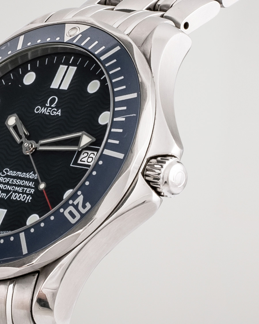 Men | Omega Pre-Owned Seamaster Diver 300M 25318000 Steel Blue | Omega Pre-Owned | Seamaster Diver 300M 25318000 Steel Blue