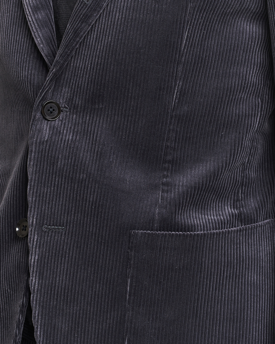 Men | Blazers | Beams F | Corduroy Blazer Charcoal